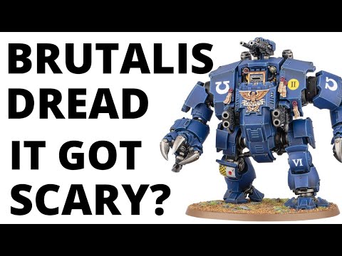 Brutalis Dreadnought in 10th Edition - is it GOOD Now? Codex Space Marines Unit Review
