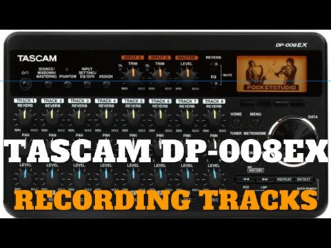 TASCAM DP-008EX 8-track Digital Portastudio Recorder image 14