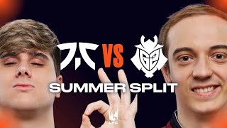 FNATIC vs G2, LE CLASSICO (LEC Summer Split 2026)