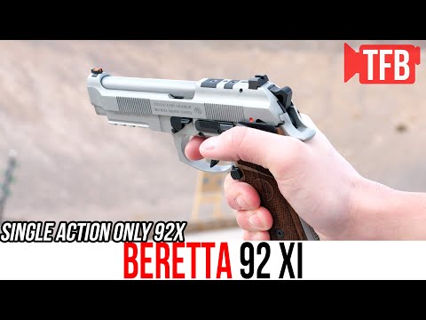 The NEW Single Action Only Beretta 92 Xi