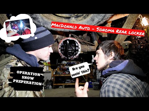 GMC Sonoma rear locker install - MacDonald Auto