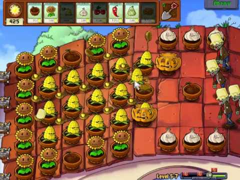 Plants vs Zombies  alle Levels  (5-7)