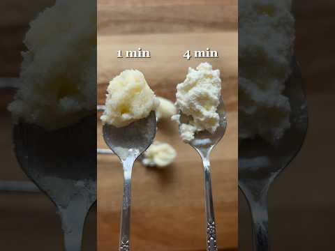 How to prevent flat cakes and cookies by perfectly creaming butter + sugar #baking #cooking