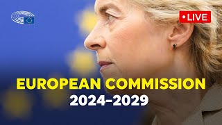 Parliament debates with Ursula von der Leyen and votes on the new Euro