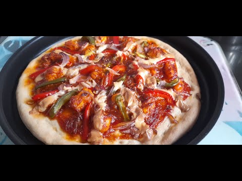 HOW TO MAKE SHRIMP PIZZA