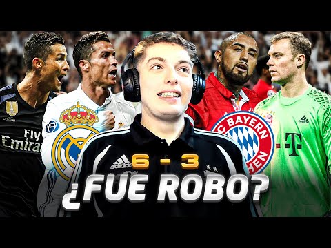 REAL MADRID 6 BAYERN MUNICH 3 (2017) - LA SERIE DE CR7 - ¿FUE ROBO?