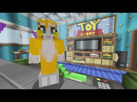 Minecraft Xbox - Toy Story 2 - Living Room - {2}