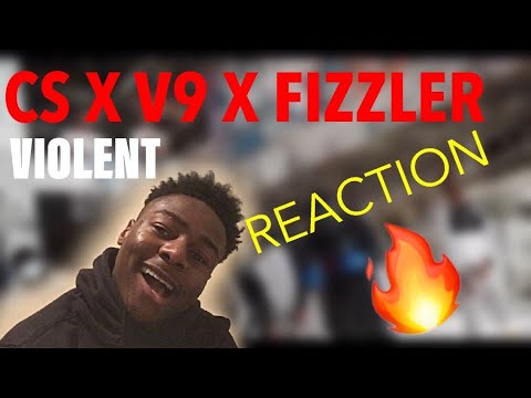 C.S ft. V9 X Fizzler - Violent [Music Video] | GRM Daily [REACTION]