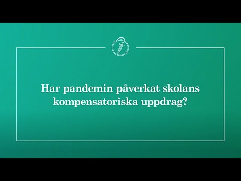 Lunchseminarium om rapporten ”Lärares röster i pandemins spår”