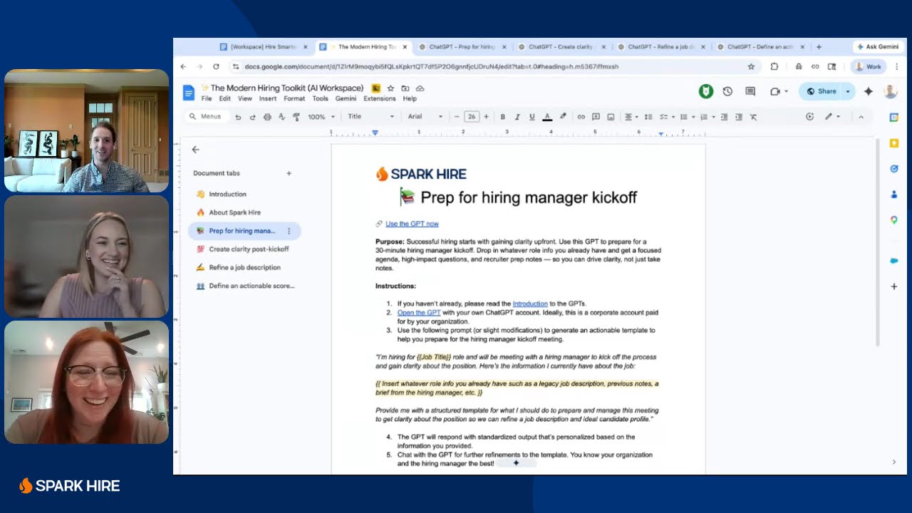 Hire Smarter in 30: A Live Hiring Sprint with Custom GPTs