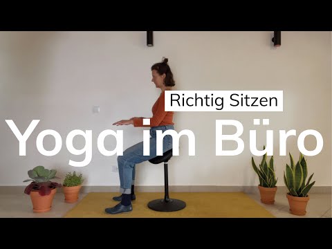 Yoga im Büro: Auf die richtige Haltung kommt es an!