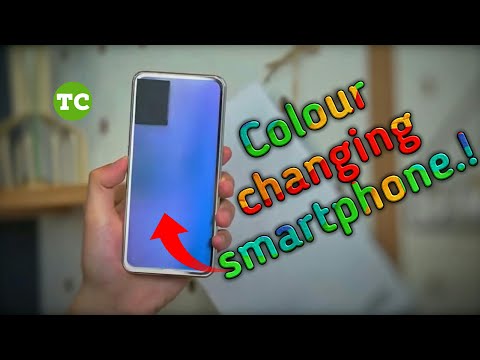 Color changing phone by vivo.!