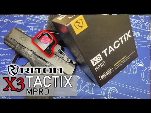 Riton X3 Tactix MPRD : A look into Riton's micro red dot