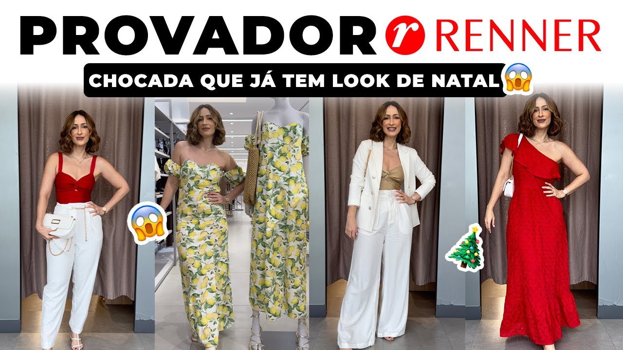 NO PROVADOR RENNER - JÁ TEM LOOK DE NATAL