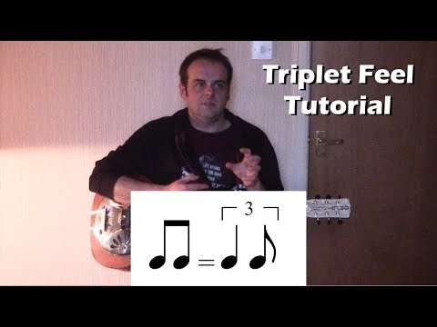 Triplet Feel - Blues Guitar Tutorial