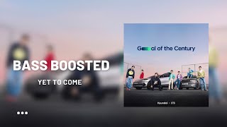 Download lagu [BASS BOOSTED] BTS - Yet To Come (Hyundai Ver.) mp3
