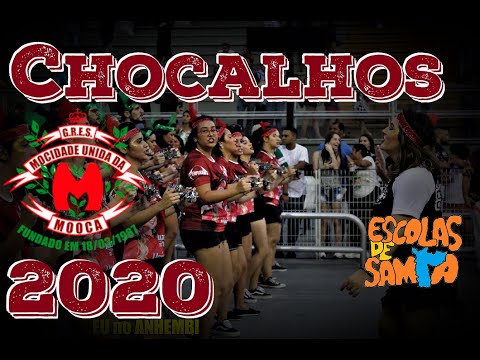 Mocidade Unida da Mooca 2020 - Desenho de Chocalho - Bateria Chapa Quente