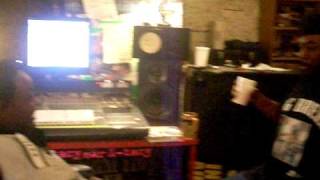A-1 (OUTBURST MUSIC) IN THE STUDIO KICKIN IT