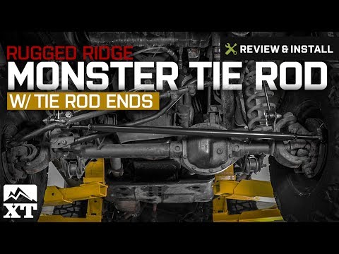 Jeep Wrangler Rugged Ridge Monster Tie Rod w/ Tie Rod Ends (1997-2006 TJ) Review