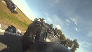 preview picture of video 'RC51 September track day crash Loudon'