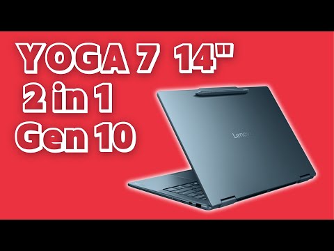 Lenovo Yoga 7 Gen 10 (2025) 14" without OS | Unboxing and setup