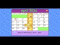 April 2026 Is Here