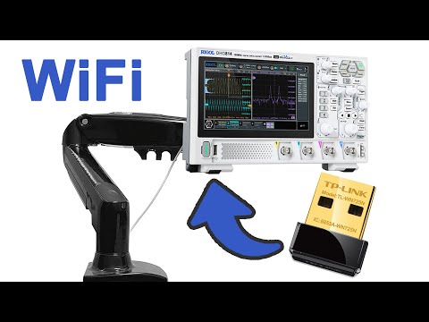 Adding WiFi Connection To Rigol DHO800 Series | Voltlog #470