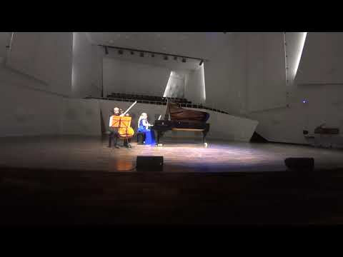 M. Weinberg, Sonata for cello and piano op. 63 (2nd and 3rd mouv.). Emil Rovner and Alla Ivanzhina