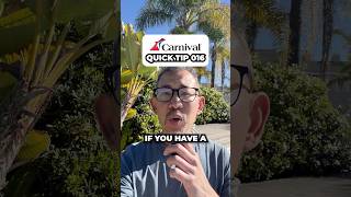 Carnival Cruise Quick Tips - 016