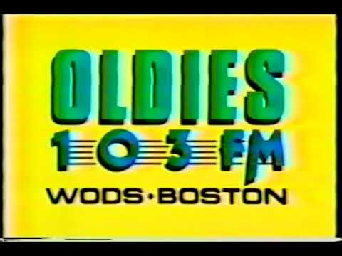 Oldies 103.3 WODS-FM (Boston, MA) commercial, February 1990