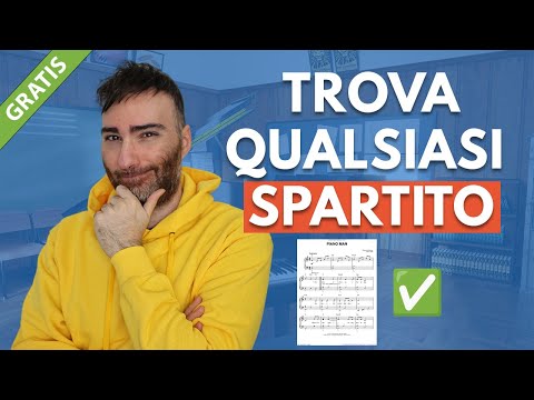 Come Trovare QUALSIASI Spartito GRATIS 🥷