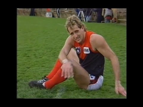 1991 Elimination Final - Melbourne v Essendon (1st Half) - VFL Park - AFL