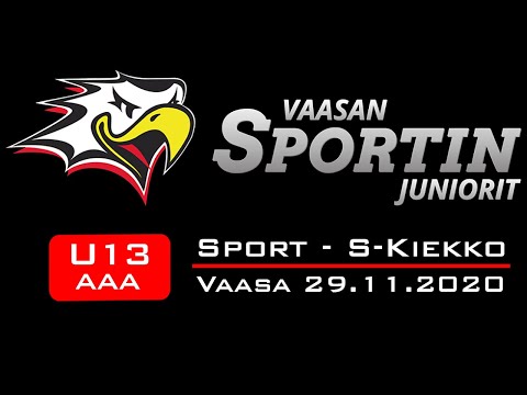 U13 AAA Sport Panthers - S-Kiekko. Vaasa 29.11.2020