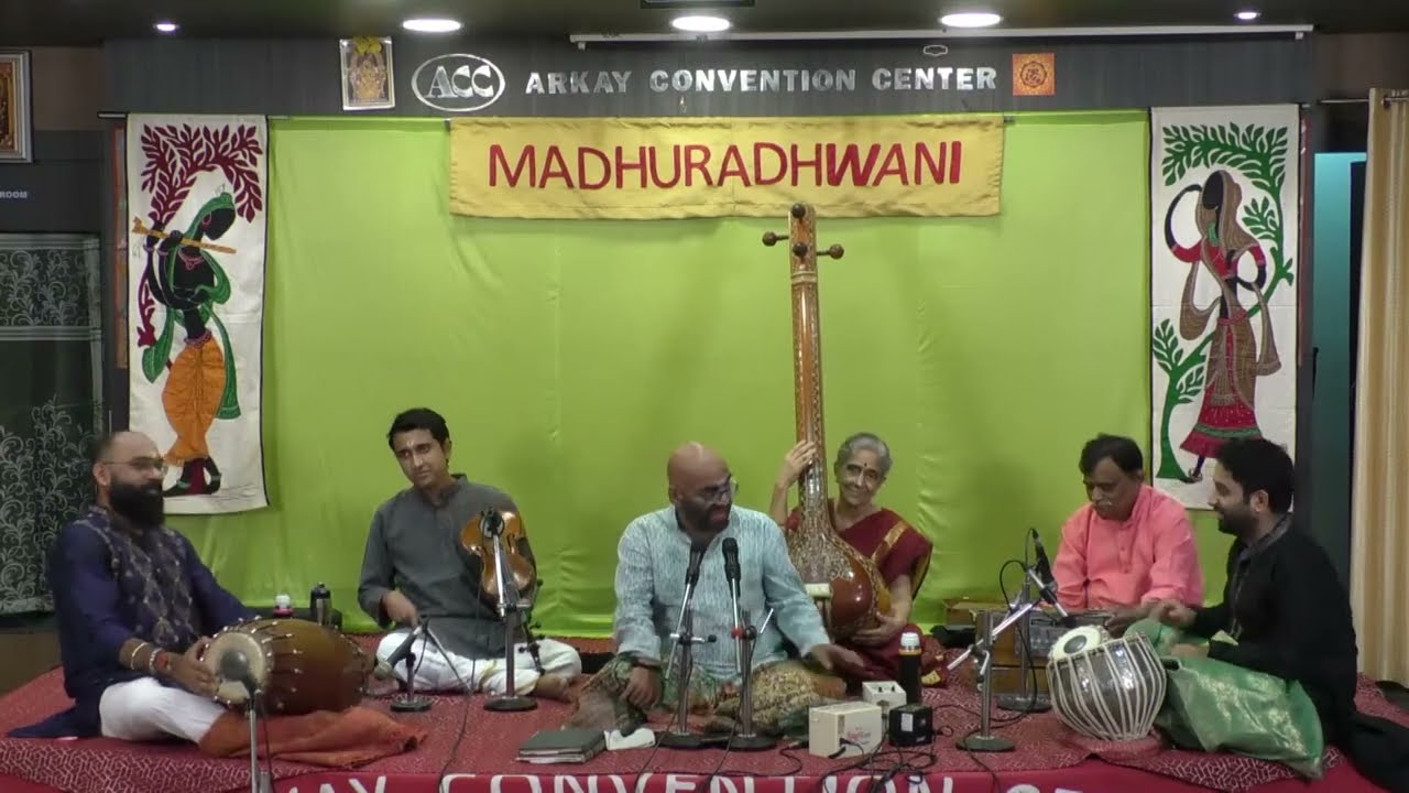 Madhuradhwani Carnatic-Hindustani Vocal Jugalbandhi Dr Sriram Parasuram