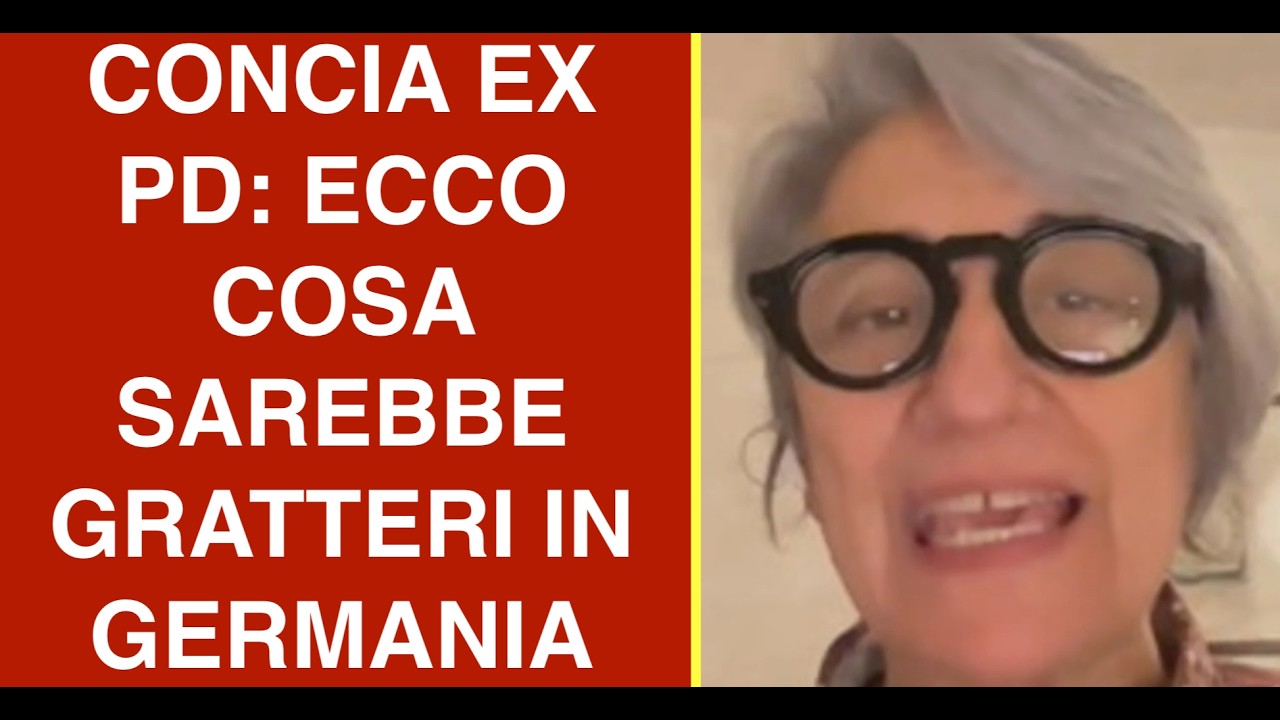 CONCIA EX PD: ECCO COSA SAREBBE GRATTERI IN GERMANIA