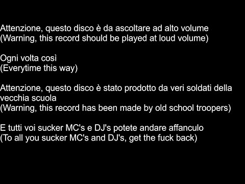 Dj Gruff - B Boys (feat. Top Cat) (Testo) [HD]