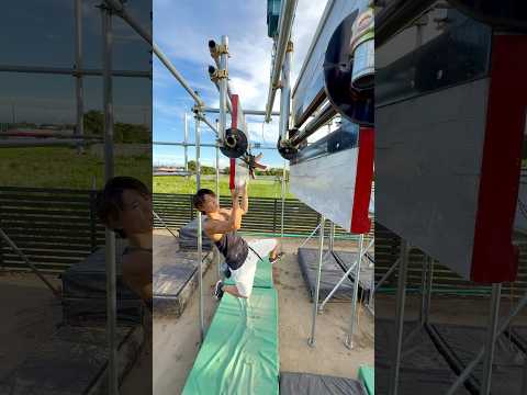 SASUKE3rdステージ通し④【バーティカルリミットBURST】内宮パーク#sasuke #ninja #ninjawarrior #short #training #diy #日本一 #BURST