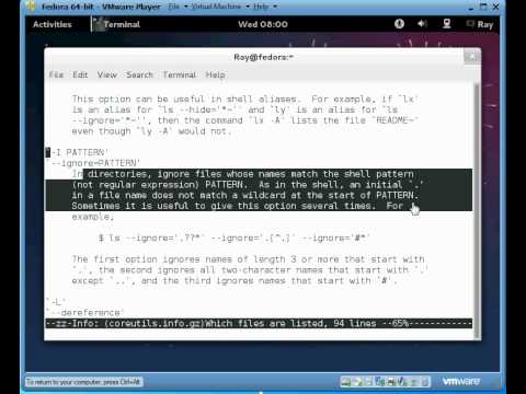 How to use MAN pages and Info Pages in linux