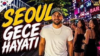 GÜNEY KORE'DE GECE HAYATI | Seul'de Sabaha Kadar Neler Yaşadım? 🇰🇷