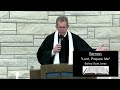 Morning Worship Service On November 5 2023 At Cheney Methodist Church Pastor Aaron Duell
