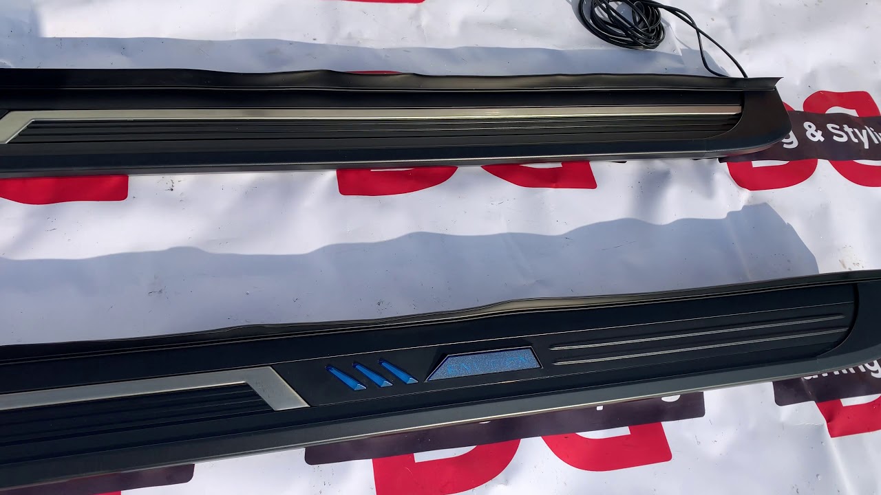 Buick Envision 2014-2020 рр. Бокові пороги OEM V2 (2 шт) Video 1