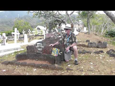 Village of Atuona On the Island of Hiva Oa.