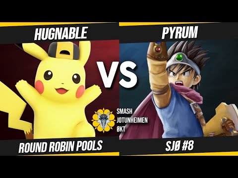 SJØ #8 Ultimate Pools // Hugnable (Pikachu, Palutena) VS Pyrum (Hero)