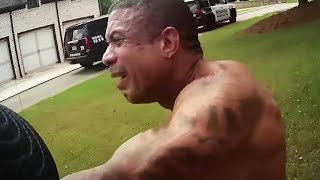 Video shows Benzino crying while getting arrested for denting a mans truck during fight over a woman