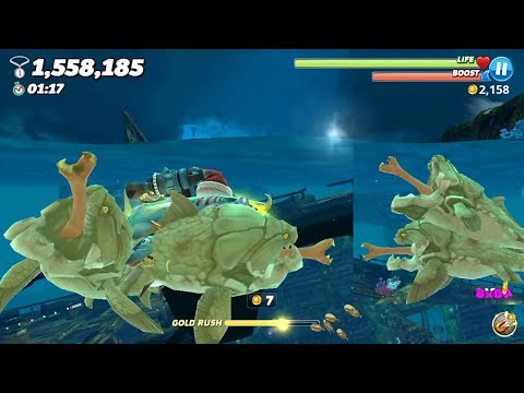 Collect Pirates Coin in Galleon Map Live Contest - Hungry Shark World