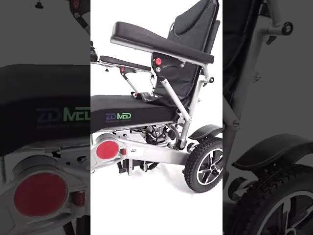 كرسي كهربائي متحرك - طي يدوي + جهاز مساج الرقبة الكهربائي هدية مجانية