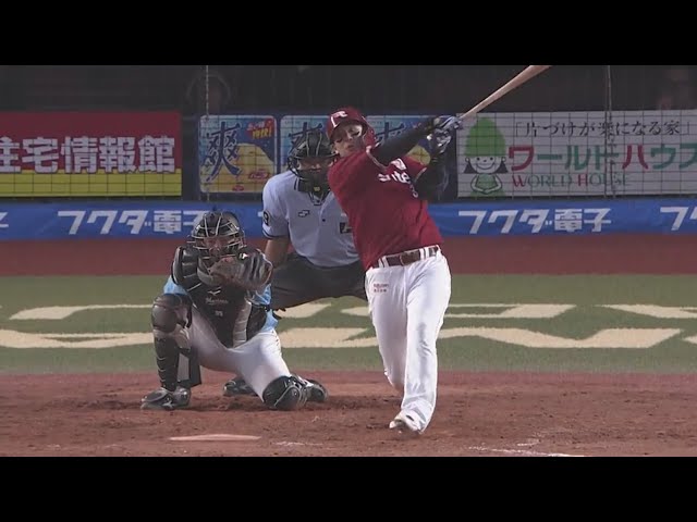 【5回表】反撃開始!! イーグルス・浅村 逆方向への2試合連続弾!! 2019/7/28 M-E