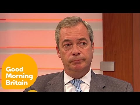 Nigel Farage Blames The EU For The Migrant Crisis | Good Morning Britain