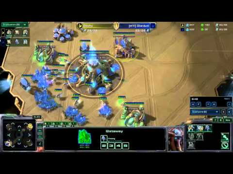 Stardust vs Bischu - PvP - Star Station - Starcraft 2 - Heart of the Swarm