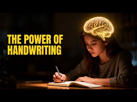 Handwriting Rewires Your Brain for Intelligence | Neuroscience Explains